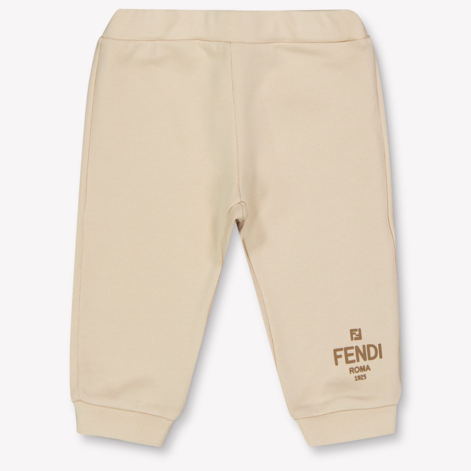 Fendi Baby Unisex Broek In Licht Beige