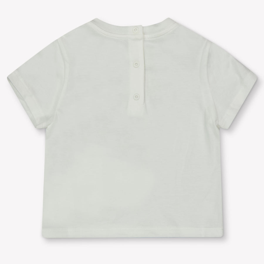 Fendi Baby Unisex T-Shirt In Wit