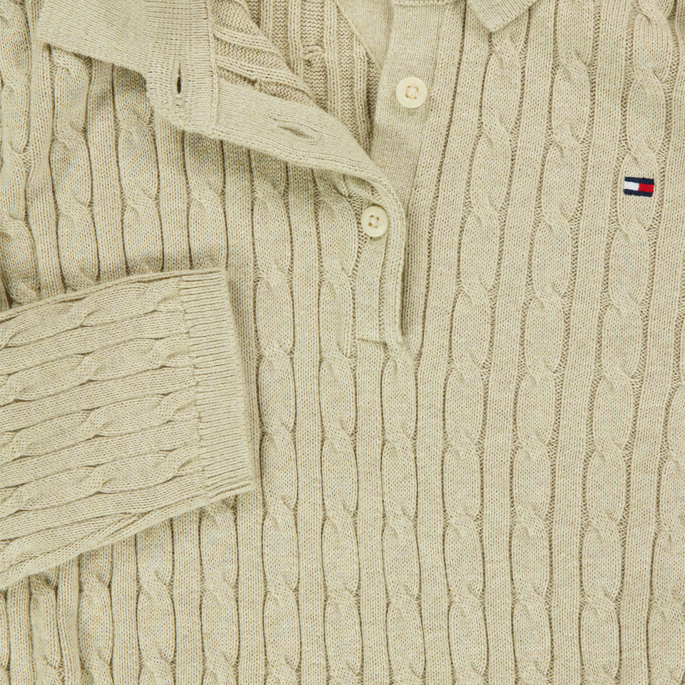 Tommy Hilfiger Kinder Meisjes Jurk In Beige