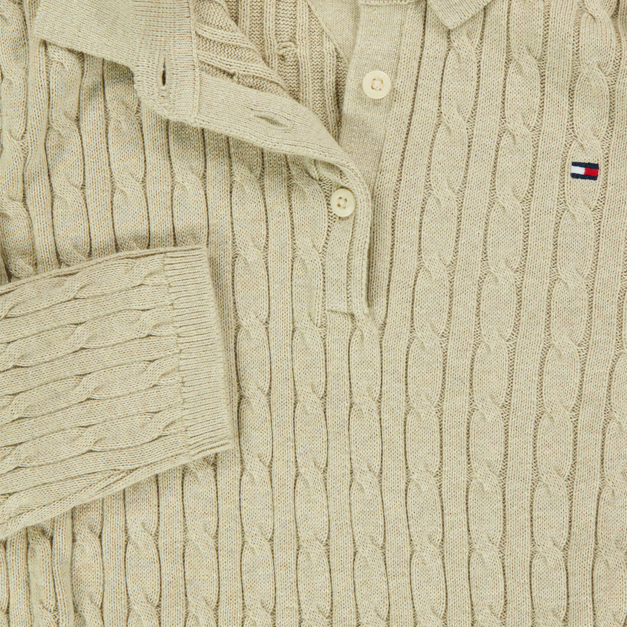 Tommy Hilfiger Kinder Meisjes Jurk In Beige