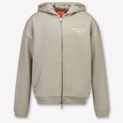 Croyez Kids Boys Cardigan In Beige