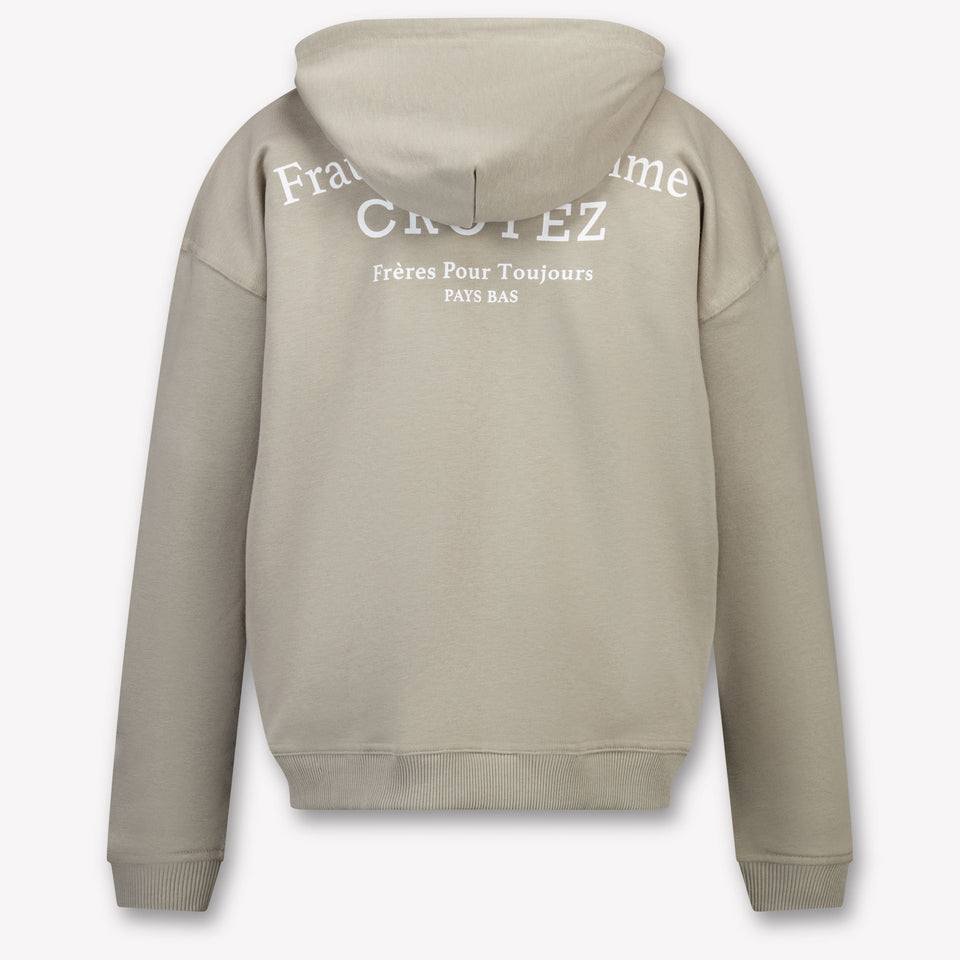 Croyez Kids Boys Cardigan In Beige