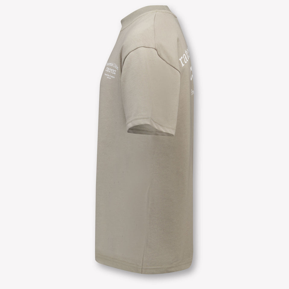 Croyez Kinder Jongens T-Shirt In Olijf Groen