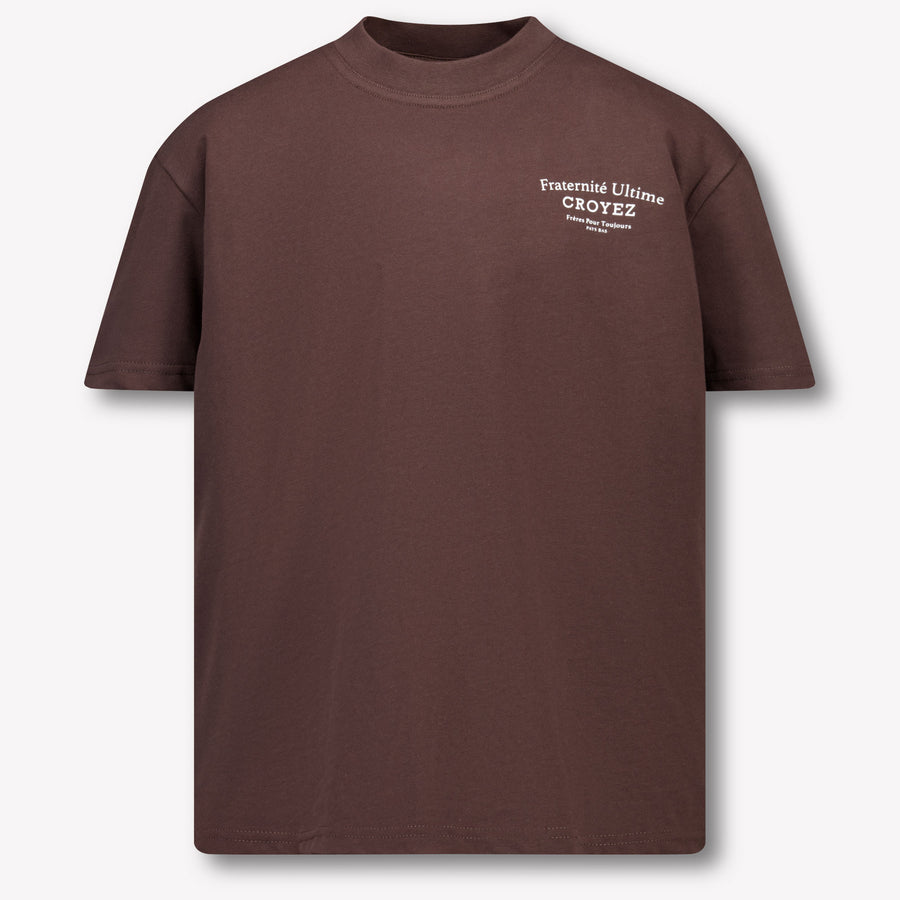Croyez Boys T-Shirt in Brown