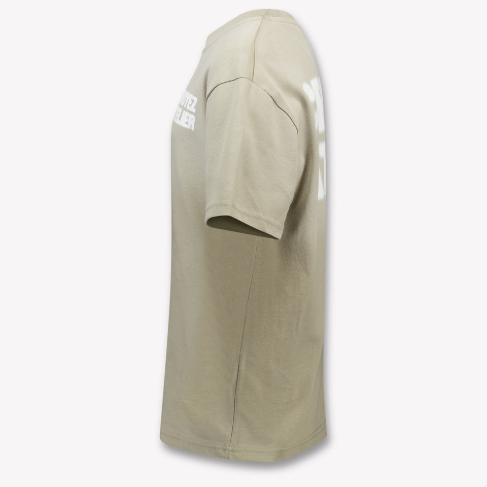 Croyez Kids Boys T-shirt in Olive Green
