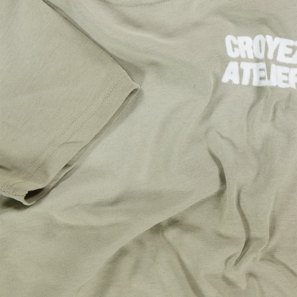 Croyez Kids Boys T-shirt in Olive Green