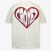 Croyez Kinder Jongens T-Shirt In Off White
