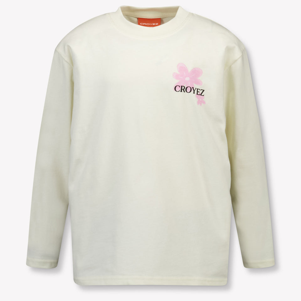 Croyez Kinder Jongens T-Shirt In Off White