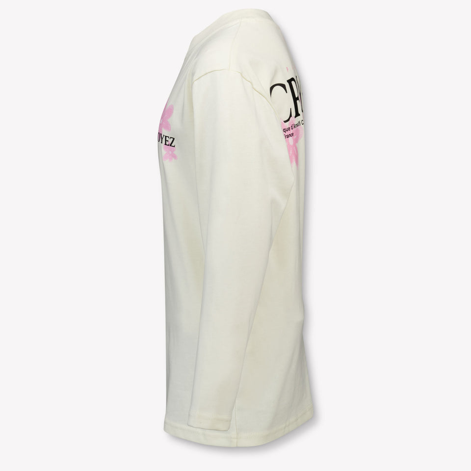 Croyez Kinder Jongens T-Shirt In Off White