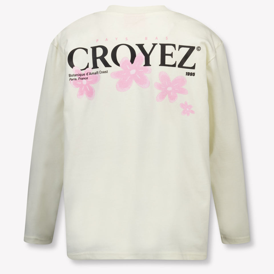 Croyez Kinder Jongens T-Shirt In Off White