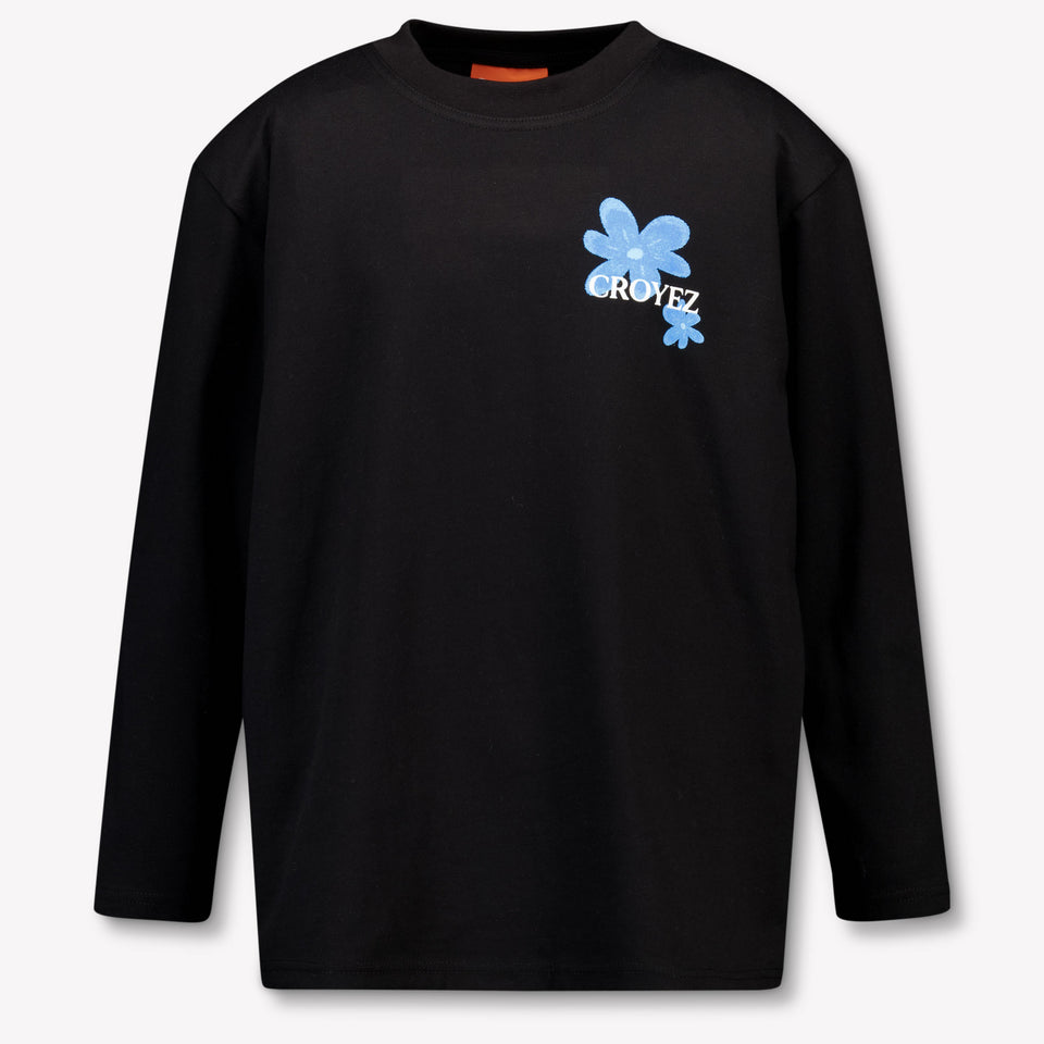 Croyez Kinder Jongens T-Shirt In Zwart