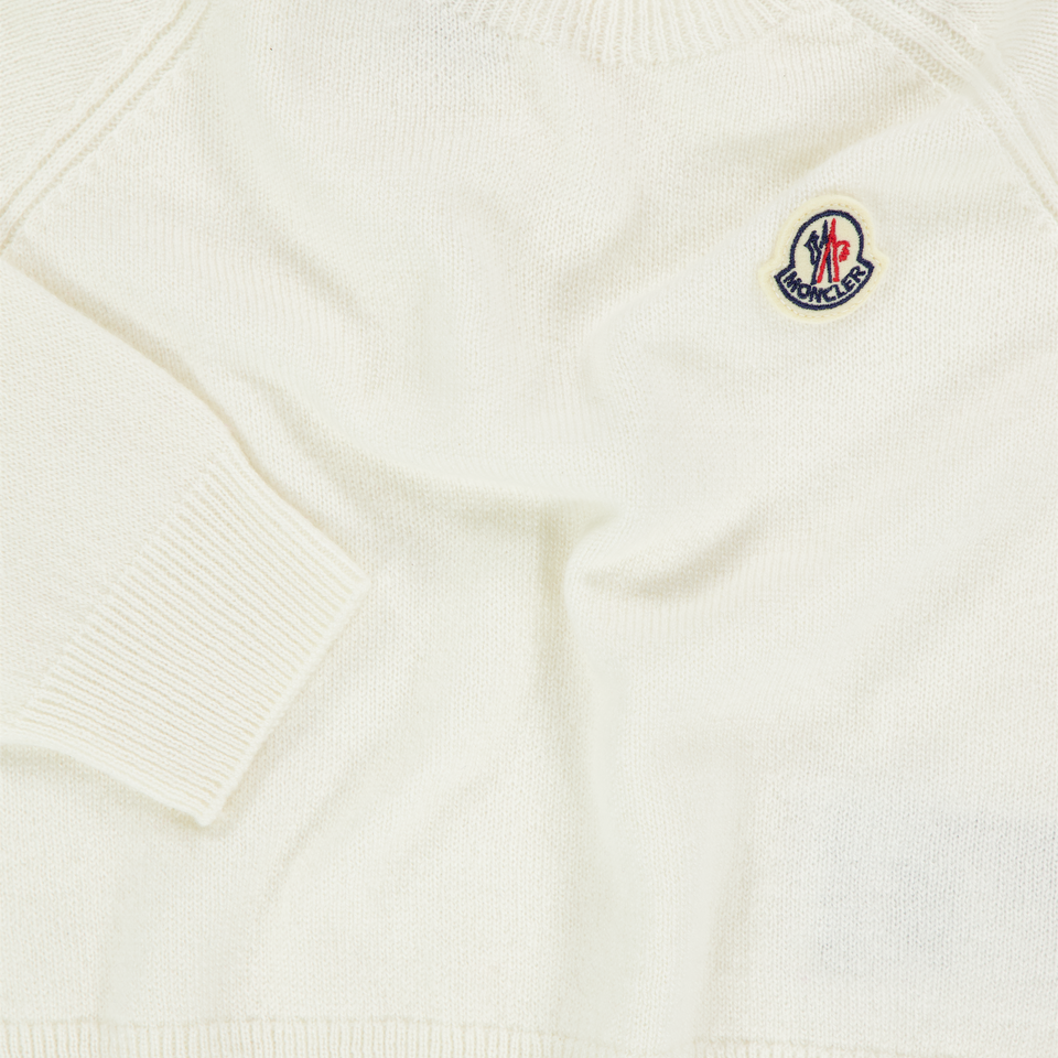 Moncler Baby Boys Sweater In OffWhite