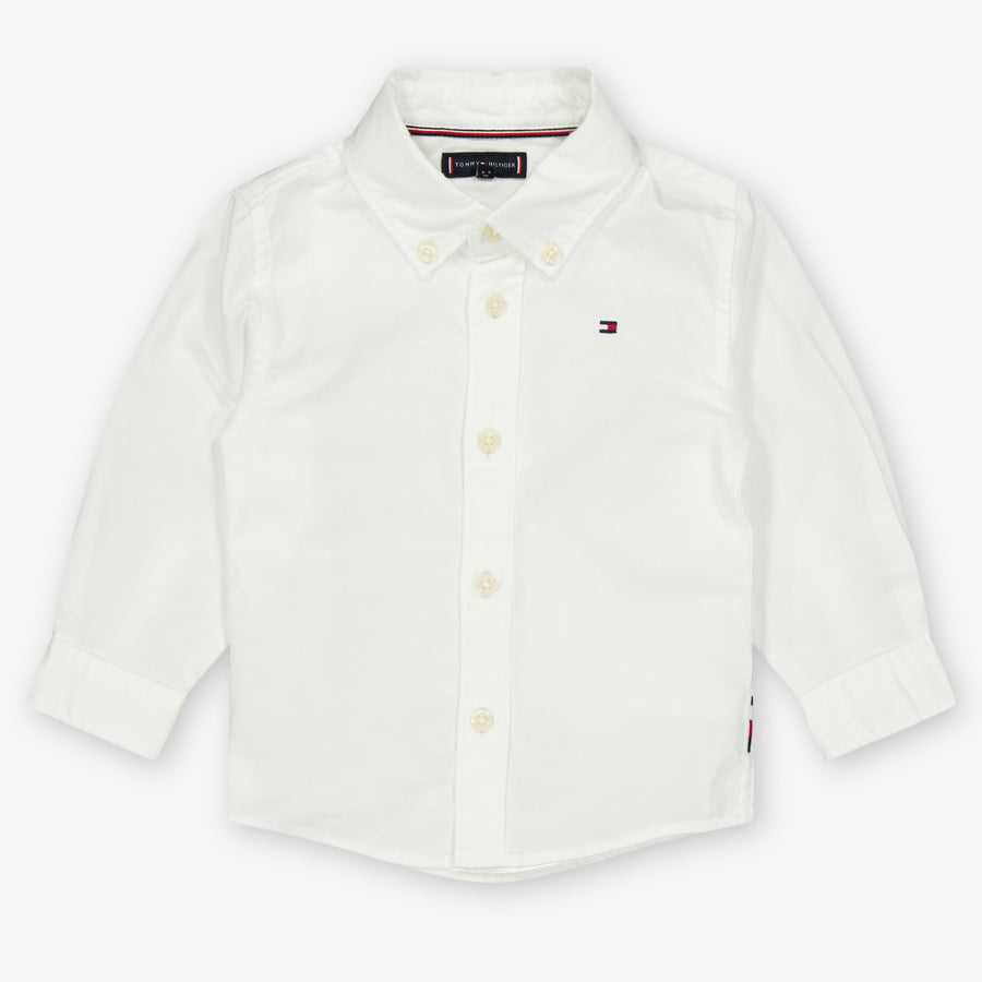 Tommy Hilfiger Baby Jongens Blouse In Wit