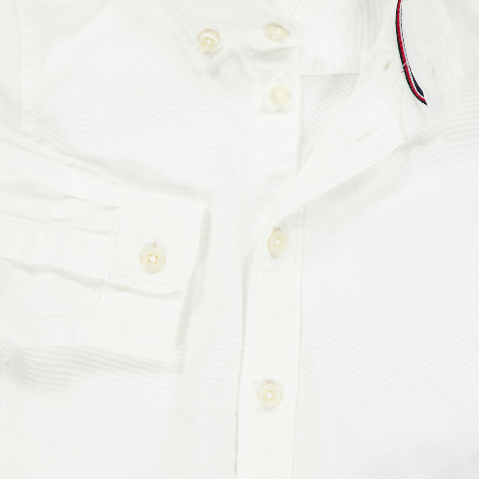 Tommy Hilfiger Baby Jongens Blouse In Wit