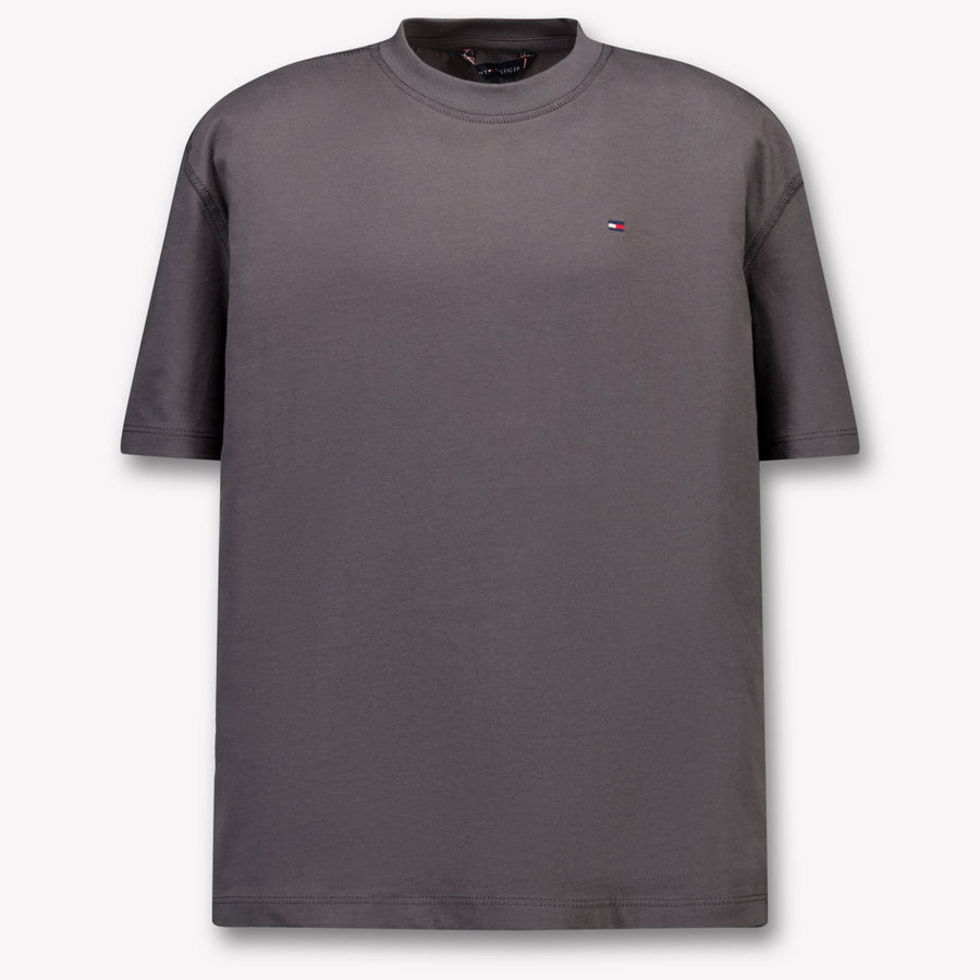 Tommy Hilfiger Kinder Jongens T-Shirt In Grijs