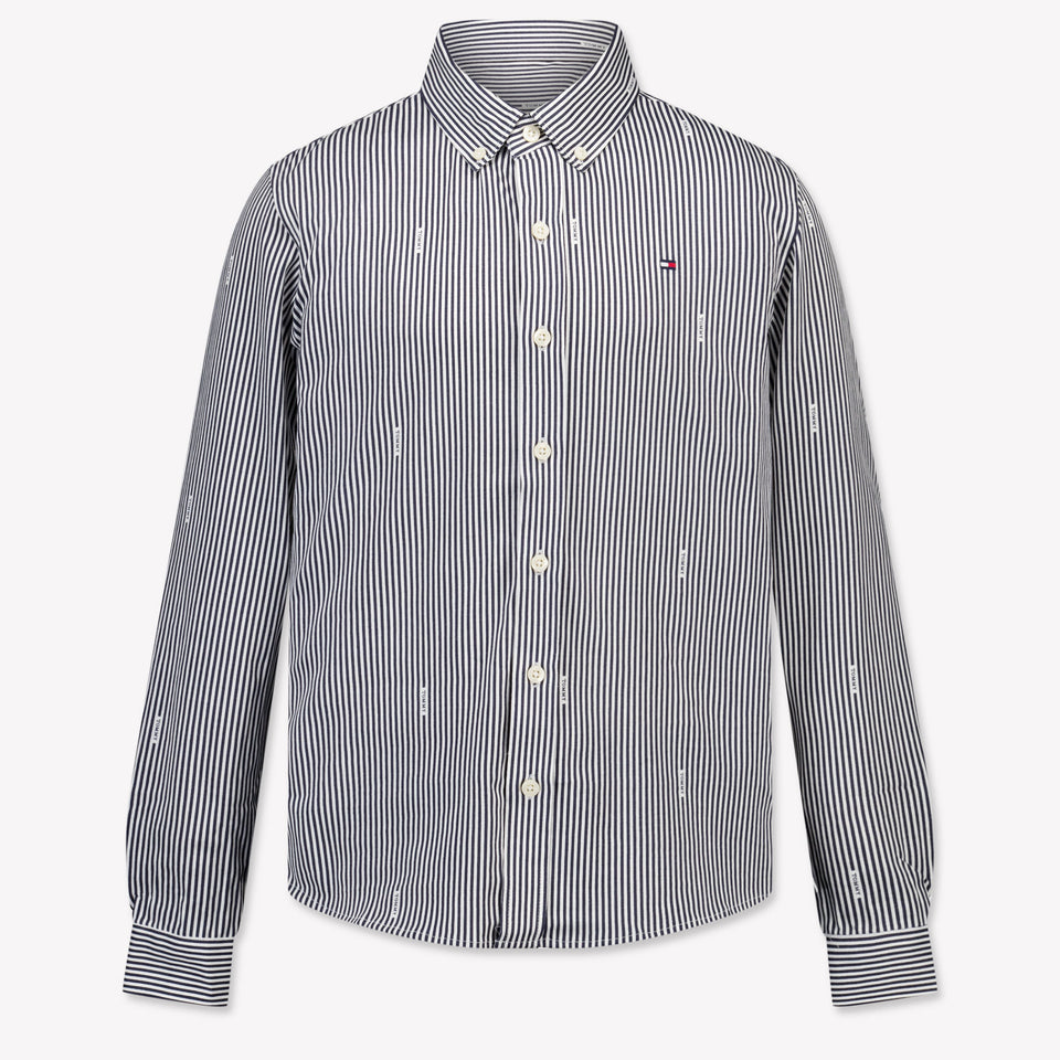 Tommy Hilfiger Kinder Jongens Blouse In Navy