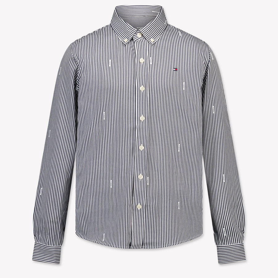 Tommy Hilfiger Kinder Jongens Blouse In Navy
