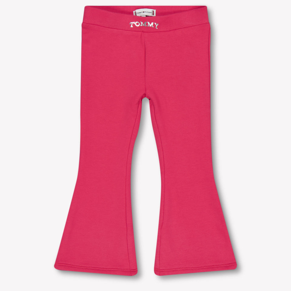 Tommy Hilfiger Baby Girls Leggings in Dark Pink