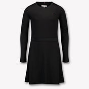 Tommy Hilfiger Kids Girls Dress Black