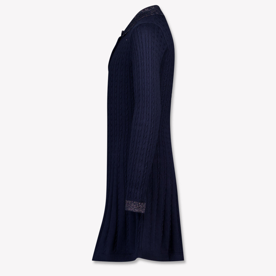 Tommy Hilfiger Kids Girls Dress Navy