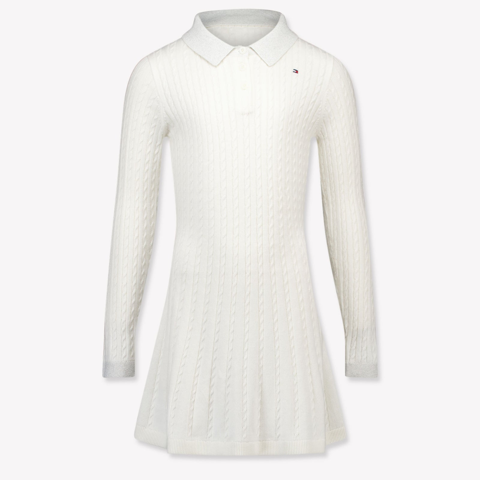 Tommy Hilfiger Kids Girls Dress OffWhite