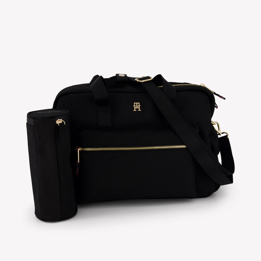 Tommy Hilfiger Baby Unisex Luiertas In Zwart