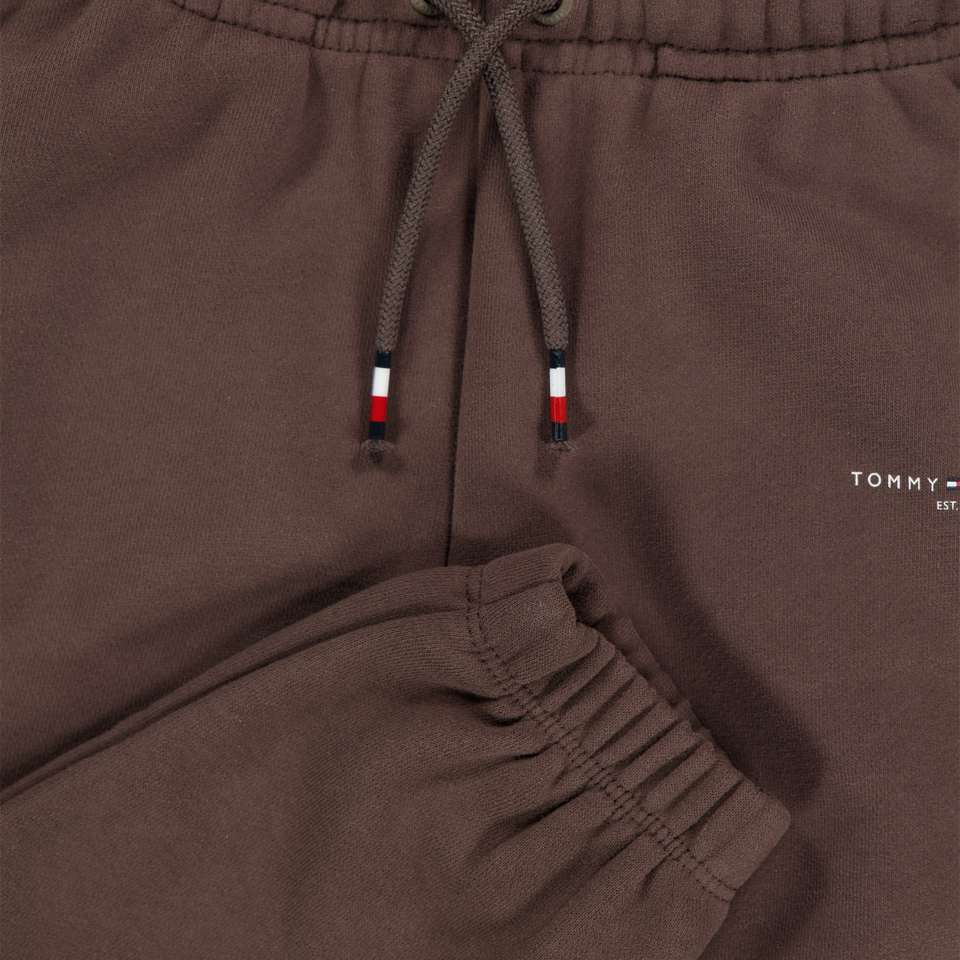 Tommy Hilfiger Baby Unisex Broek In Bruin