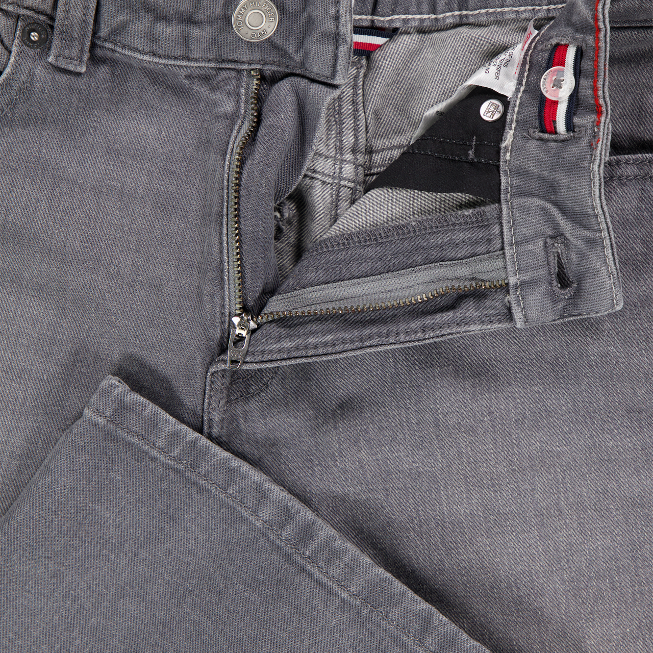 Tommy Hilfiger Mabel Kids Girls Jeans In Gray