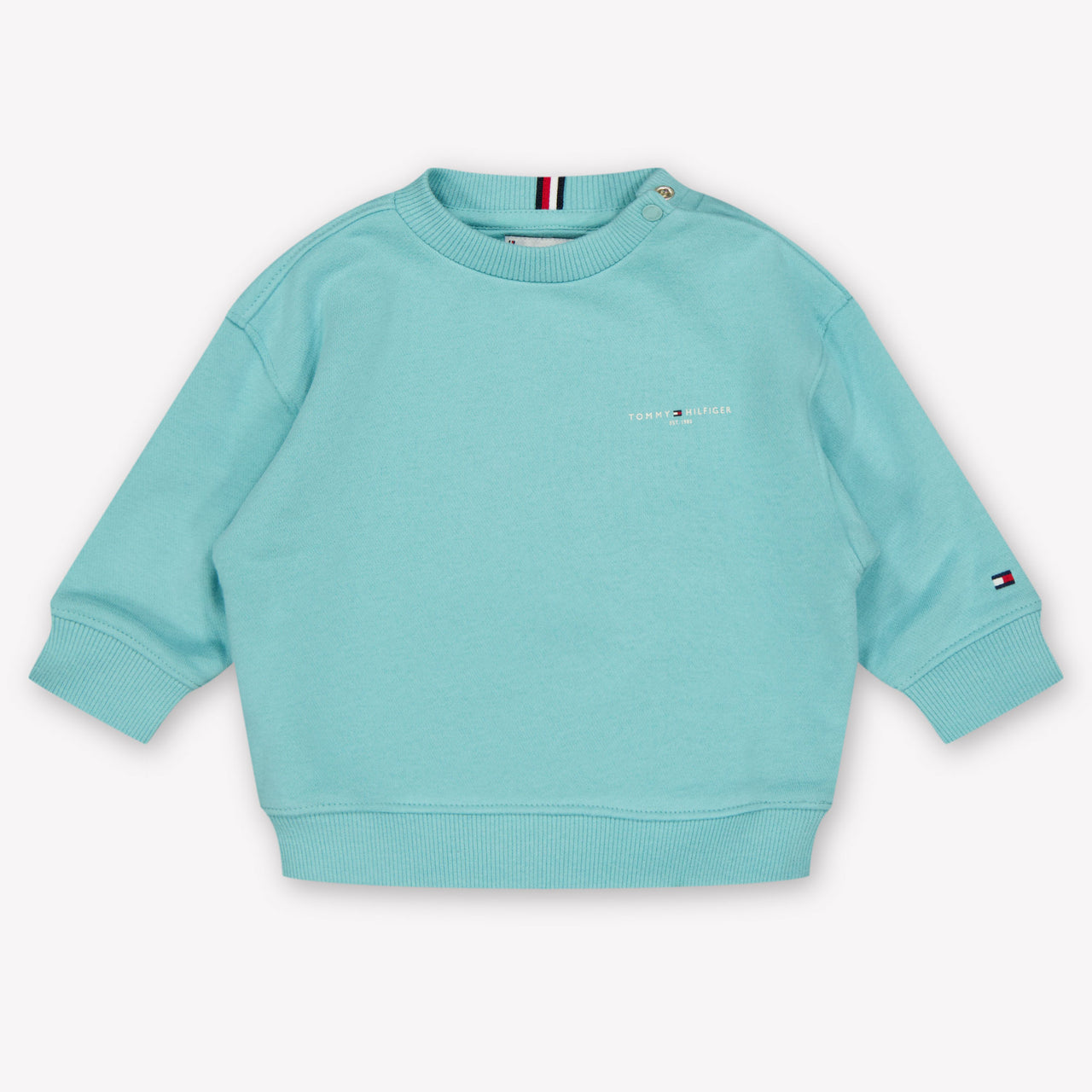 Tommy Hilfiger Baby Unisex Trui In Turquoise