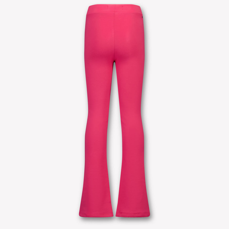 Tommy Hilfiger Kids Girls Leggings in Dark Pink