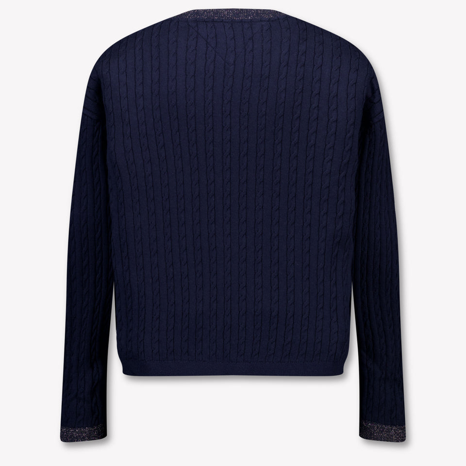 Tommy Hilfiger Kinder Meisjes Trui In Navy