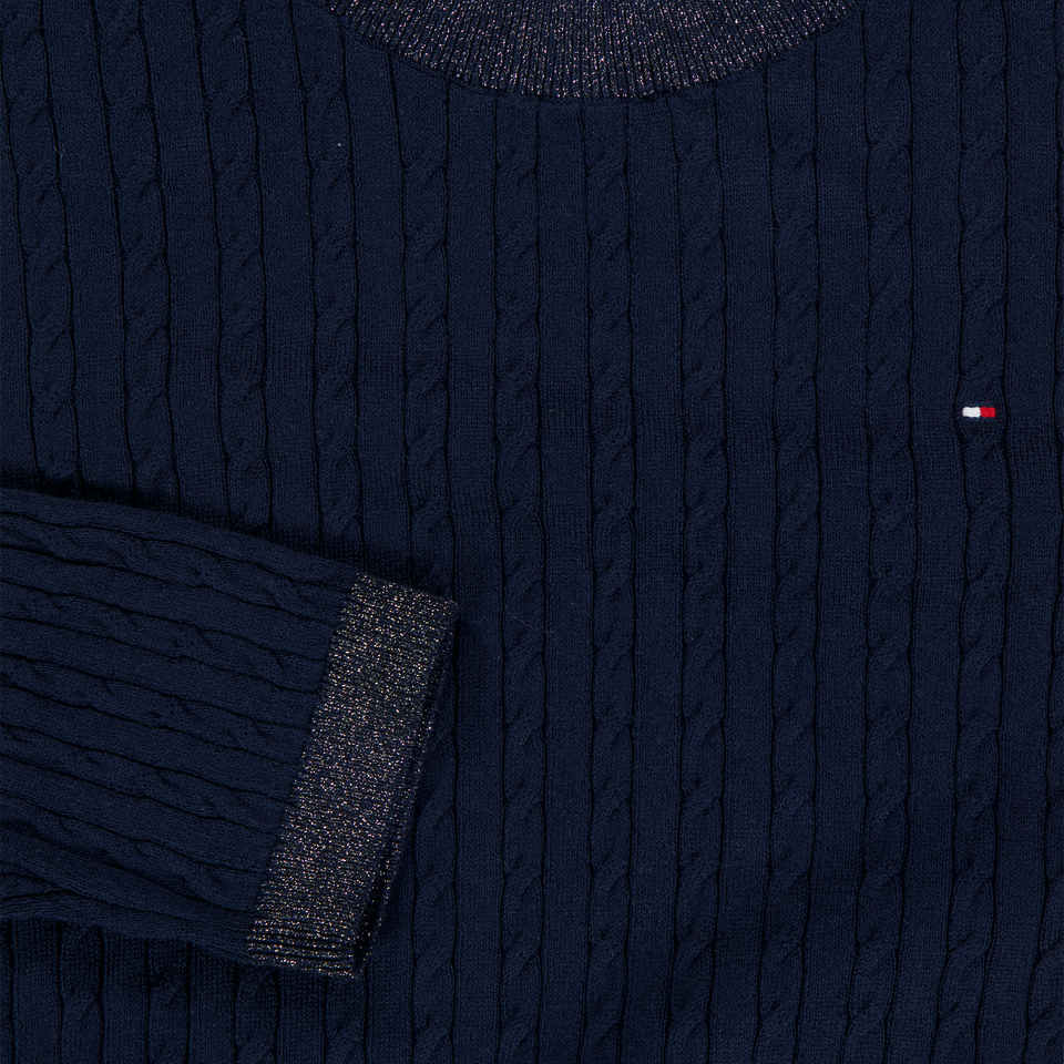 Tommy Hilfiger Kinder Meisjes Trui In Navy