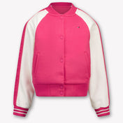 Tommy Hilfiger Kinder Meisjes Tussenjas In Fuchsia