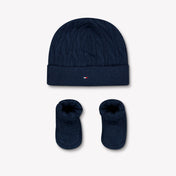 Tommy Hilfiger Baby Unisex Muts In Navy