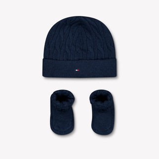 Tommy Hilfiger Baby Unisex Muts In Navy