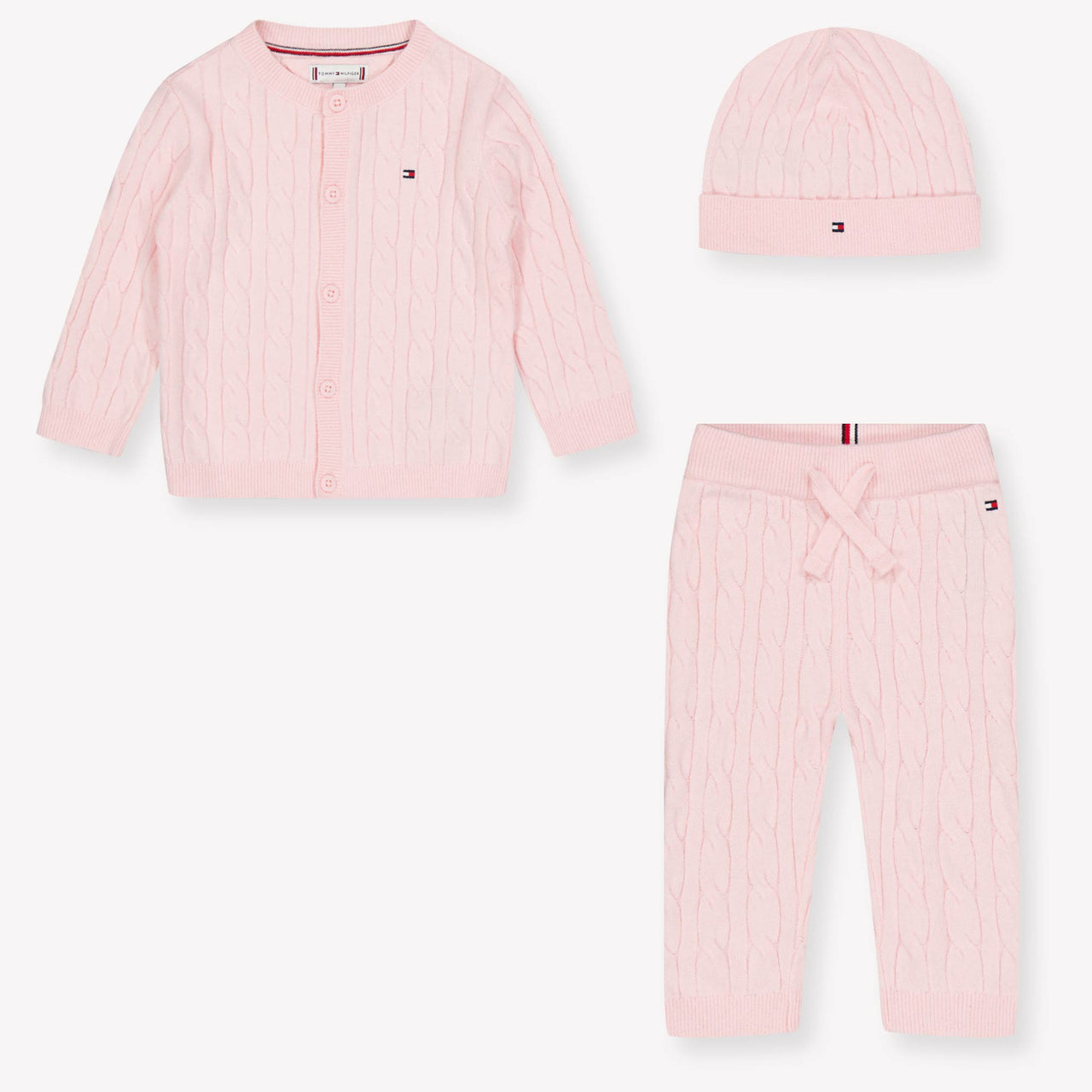Tommy Hilfiger Baby Unisex Setje In Licht Roze