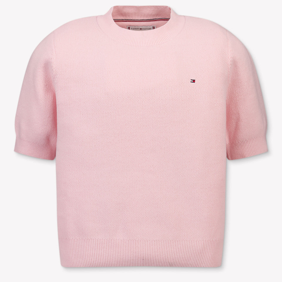 Tommy Hilfiger Kinder Meisjes Trui In Licht Roze