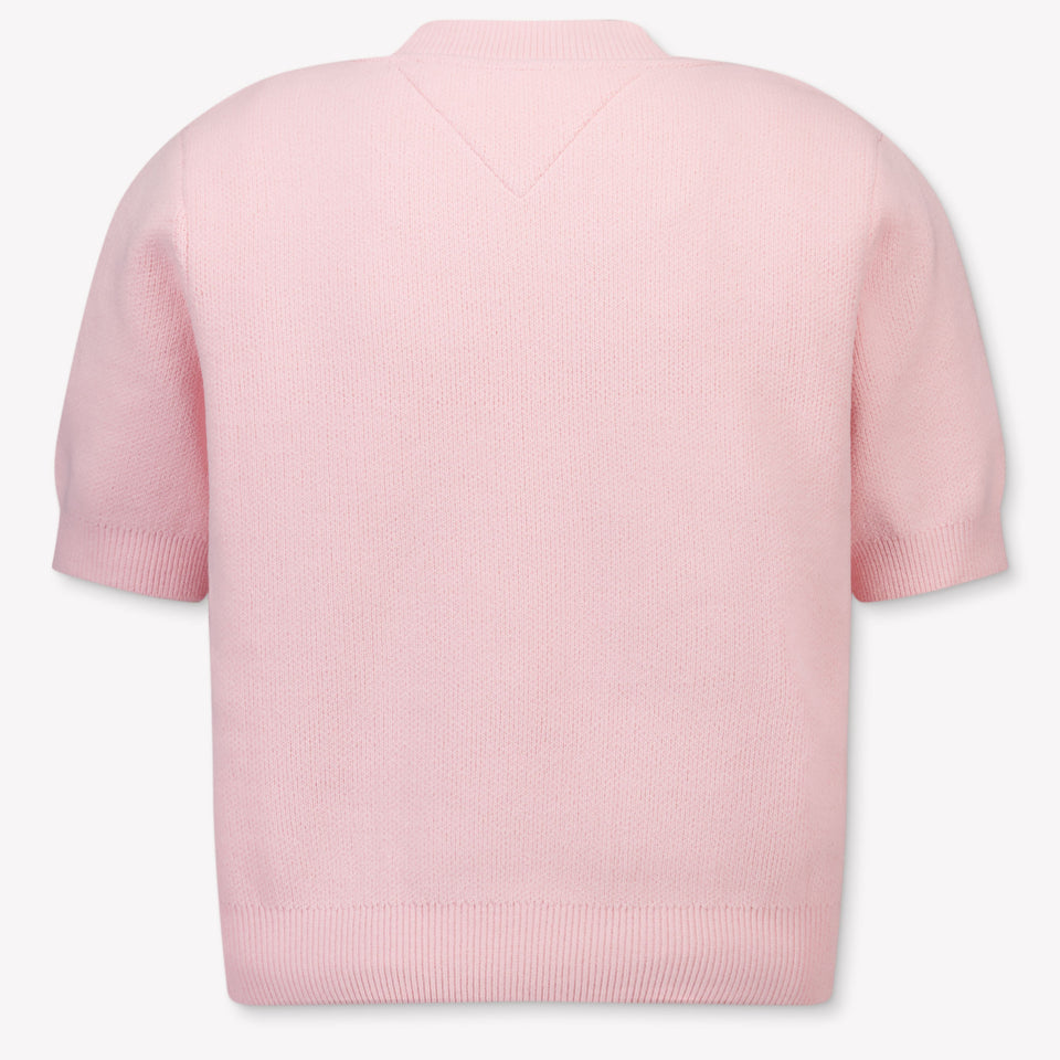 Tommy Hilfiger Kinder Meisjes Trui In Licht Roze