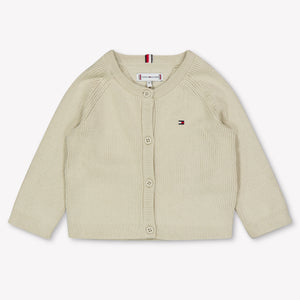 Tommy Hilfiger Baby Unisex Vest Light Beige