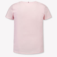 Tommy Hilfiger Kids Girls T-shirt in Light Pink