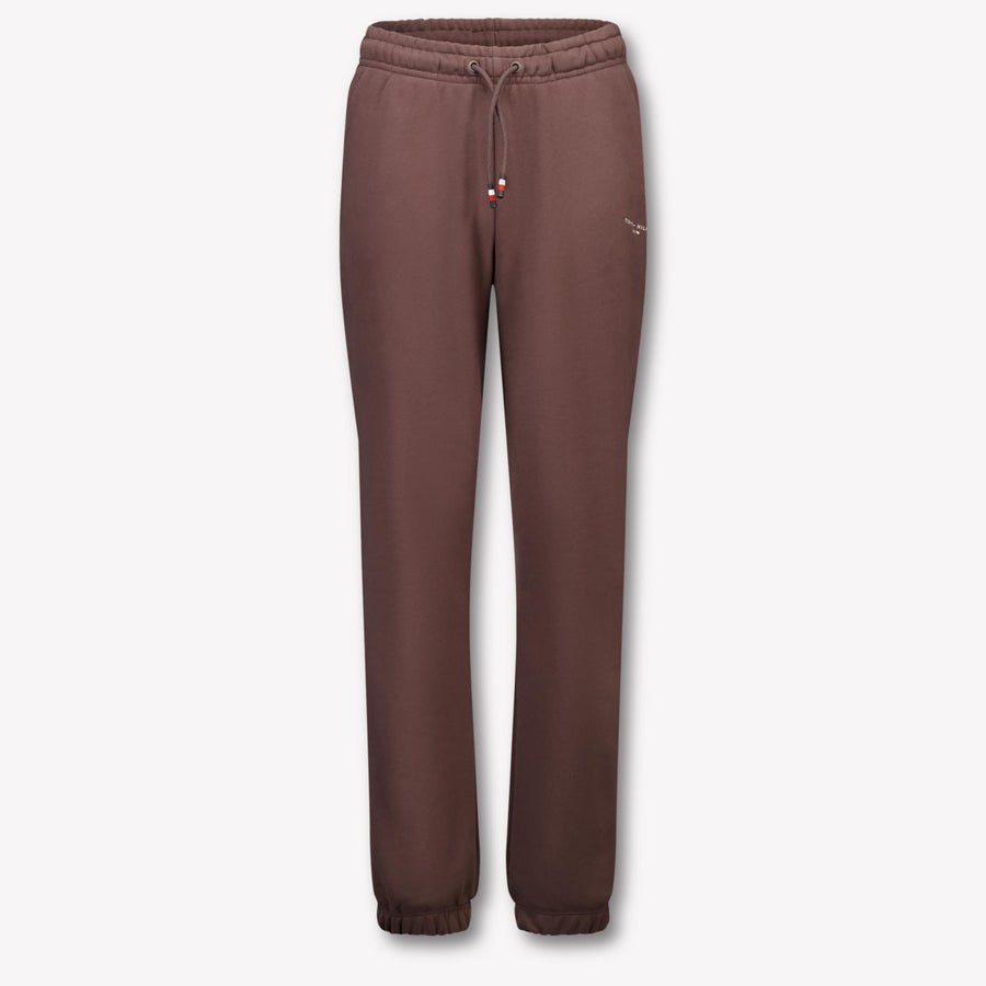 Tommy Hilfiger Kinder Unisex Broek In Bruin