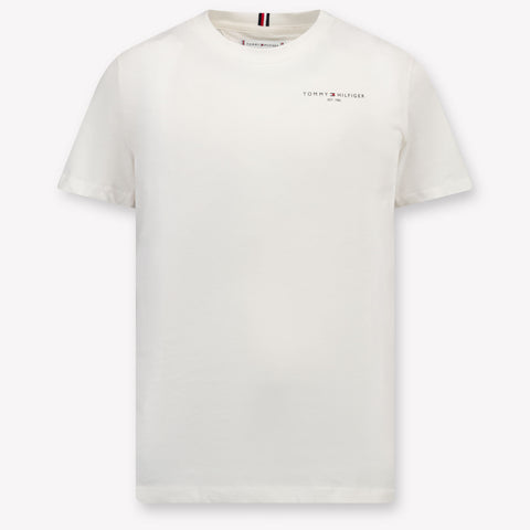 Tommy Hilfiger Kids Unisex T-shirt in OffWhite