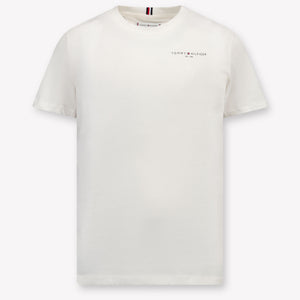 Tommy Hilfiger Kids Unisex T-shirt in OffWhite