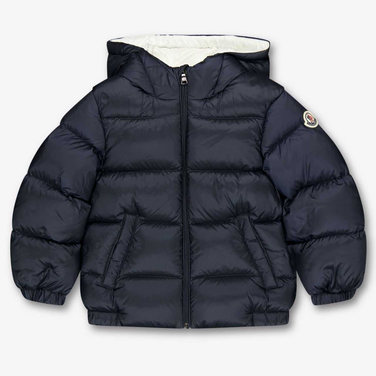 Moncler New Macaire Baby Jongens Winterjas In Zwart
