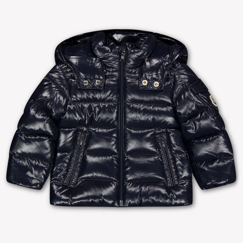 Moncler Maya Baby Boys Jackets In Navy