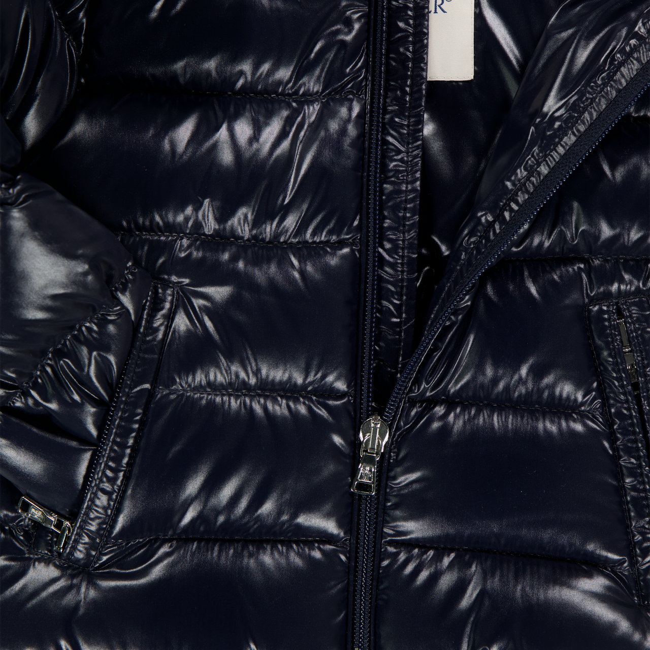 Moncler Maya Baby Boys Jackets In Navy