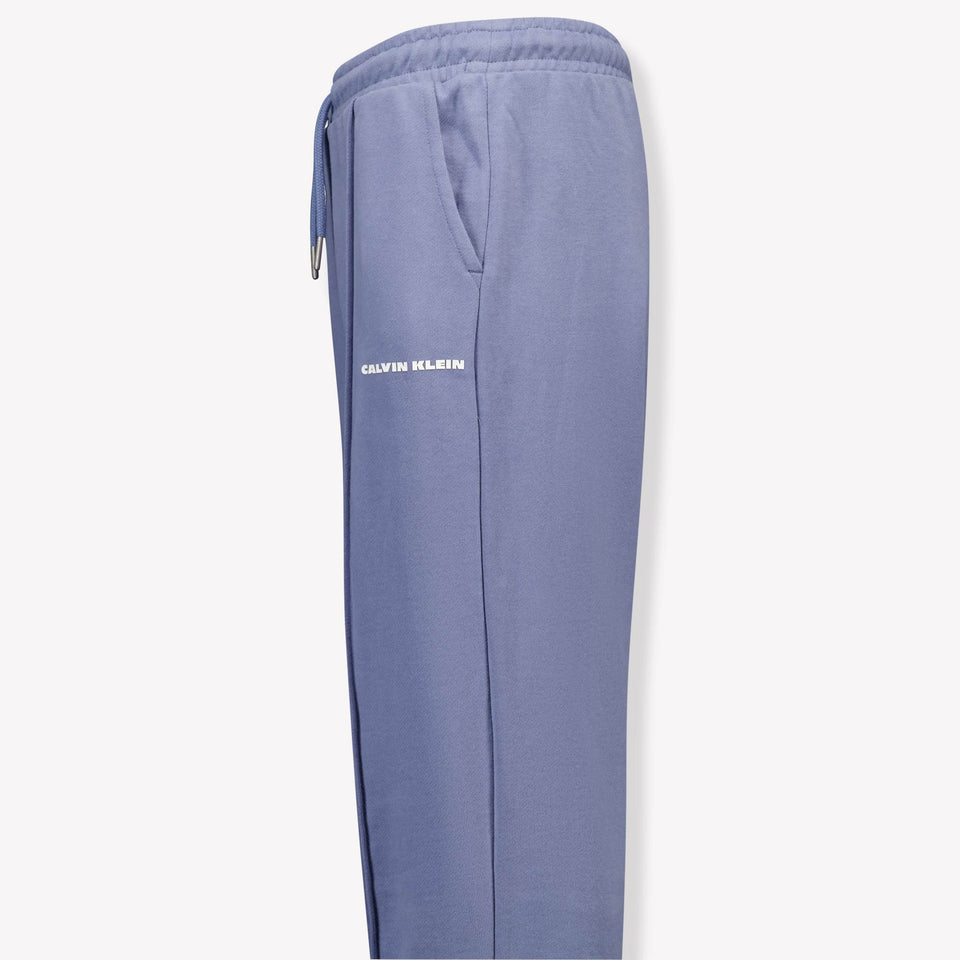 Calvin Klein Kids Boys Pants In Light Blue