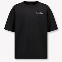 Calvin Klein Kinder Jongens T-Shirt In Zwart