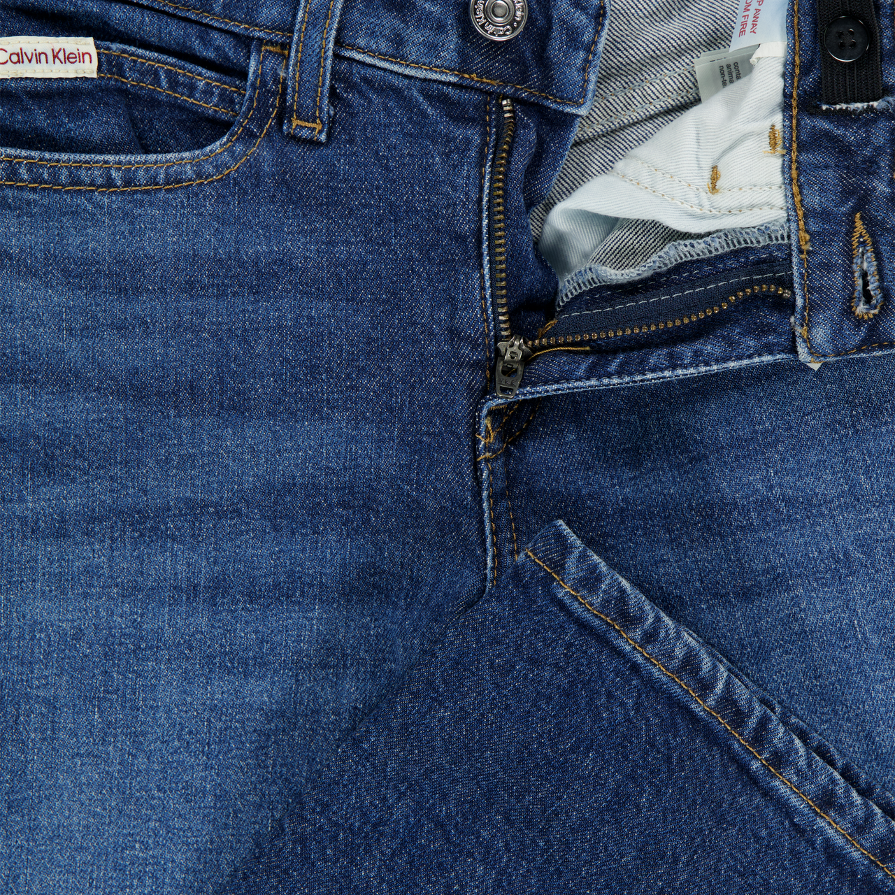Calvin Klein Kids Girls Jeans In Blue