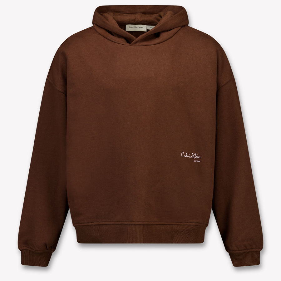 Calvin Klein Kinder Meisjes Trui In Bruin